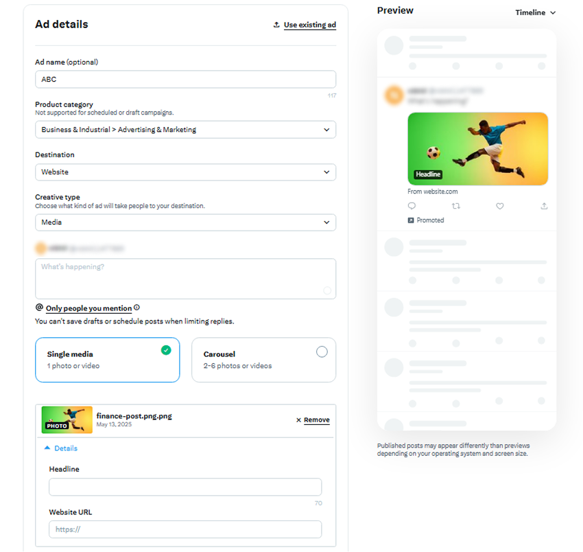 Create Your Ad